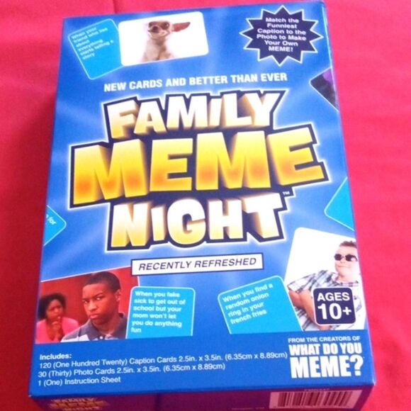 FAMILY MEME NIGHT - Picture 1 of 3